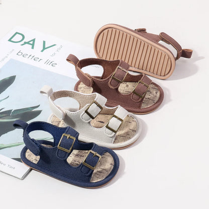 2025 Summer New Style Children's Sandals - Girls' Learning Shoes, Beach Shoes, Boys' Shoes, Soft Soled Baby Sandals