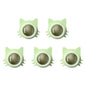 Lot de 1 à 5 balles murales rotatives à l'herbe à chat pour chaton, jouets à mâcher à lécher, nettoyage des dents, jouet à mordre pour chat d'intérieur, fournitures pour animaux de compagnie