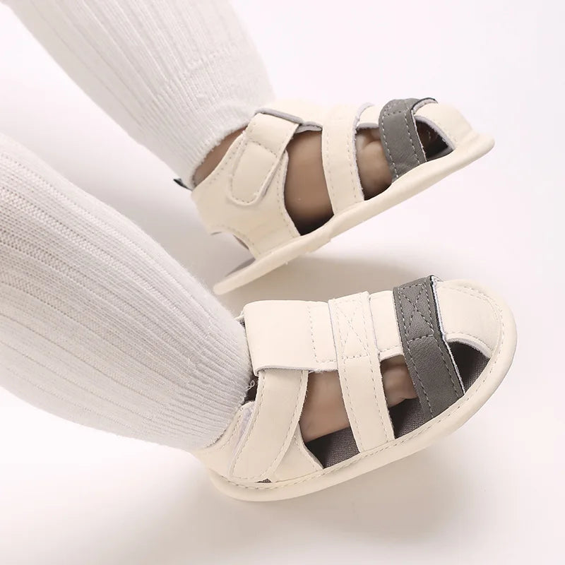 Newborn Infant Baby Boy Girls Shoes Summer Sandals Casual Soft Bottom Non-Slip Breathable Baby Shoes Toddler Shoes