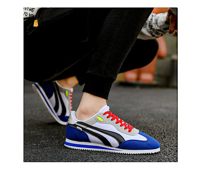 Spring New 2023 Fashion Yellow Low Casual Sneakers Men Comfortable Flats Outdoor Sport Shoes Trainers Mens Sneakers Basket Homme