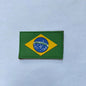 【We offer Customization】BR/CN/USA/MX/RU Removable Flag Sticker Patch Ornament on Tactical Backpack