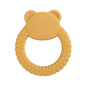 1Pcs Baby Silicone Teether Ring BPA Free Rattles Bracelet Food Grade Newborn Baby Accessories Cartoon Silicone Teething Toys