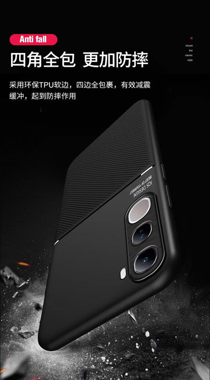 Magnetic Car Phone Case for vivo V40 Lite 4g/5G Prov40 vivo Magnet Metal Soft TPU Shockproof Cover VIVO V40 pro V 40 v40 lite 4G