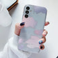 For Samsung Galaxy S23 FE Case Flowers Soft Silicone Back Case for Samsung S 23 FE Phone Cover S 23FE Coque Funda Transparent