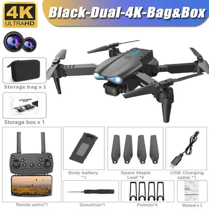 2025 E99 Pro Drone Quadcopter Remote Control Handle Four Axis Aircraft HD 6K Photography UAV Altitude Fixation Helicopter Toys
