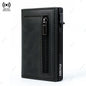 Engraved  Wallets Rfid Credit Card Holder Carbon Fiber Luxury Brand Cardholder Case Leather Magnetic Coin Purse Wallet for Men