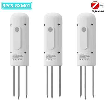 Moniteur de plantes ZIGBEE, compteur de température du sol extérieur, testeur d'humidité, capteur d'automatisation de jardin, détecteur TUYA d'irrigation