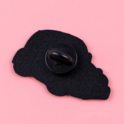Broche en émail pour homme, motif voiture rétro coloré, pour vêtements, épingles à revers pour sacs à dos, badges, bijoux tendance