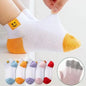 5 Pairs/Lot Kids Soft Cotton Socks Korean Love Heart Flower Print Baby Girl Socks Autumn Winter Warm Children Middle Tube Socks
