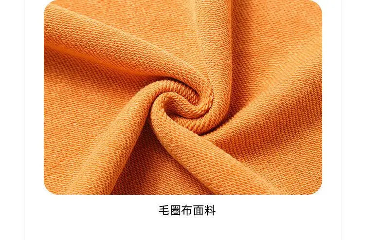 Autumn Sweatshirt Fashion Matcha Green 420g Heavy Round Neck Sweater Men's Solid Color Top Streetwear Women