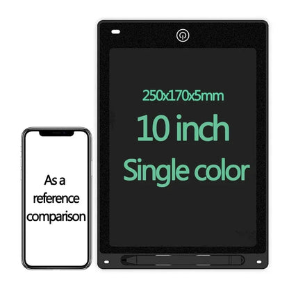 Tablette d'écriture LCD 10/12 pouces, planche à dessin pour enfants, graffiti, bloc-notes, jouets, écriture manuscrite, tableau noir, planche à dessin magique, jouet pour enfants, cadeau