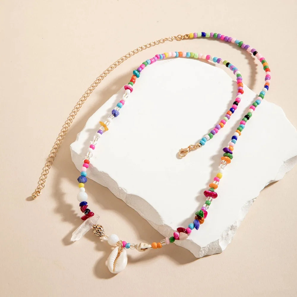 Chaîne de taille bohème d'été, pendentif en forme d'étoile de mer, coquillage, lien de taille ajouré, chaîne de corps pour bikini de plage pour femmes