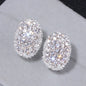 Classic Design Romantic Jewelry 2024 Fashion AAA Cubic Zirconia Stone Stud Earrings For Women Elegant Wedding Jewelry Gift E5893