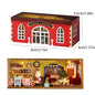 Kit de bricolage pour mini-poupées, maison de poupée, jouets de chambre, décoration de chambre à coucher avec meubles, artisanat en bois, puzzle 3D, anniversaire de fille