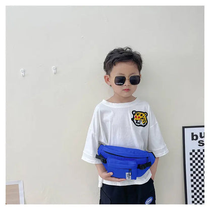 Casual Design Children's Chest Bag Handsome Boys Small Shoulder Messenger Bags Baby Kids Purse Handbags Cool Girls Fanny Pack