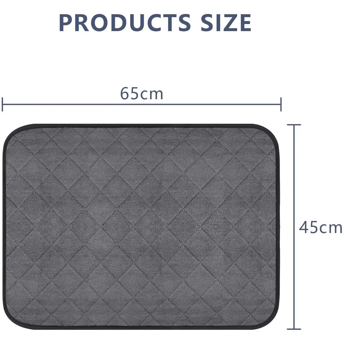 Guinea Pig Cage Lining Washable Guinea Pig Skin Pad Reusable and Non slip Urinary Pad for Guinea Pig Cat and Dog Beds