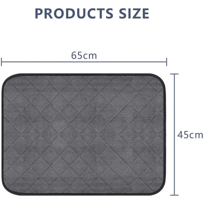 Guinea Pig Cage Lining Washable Guinea Pig Skin Pad Reusable and Non slip Urinary Pad for Guinea Pig Cat and Dog Beds