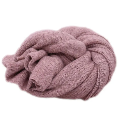 Newborn Photography Props Wrap Newborn Photoshoot Props Boys Girls Posing Backgroud Stretch Knit Blanket for Baby Photo