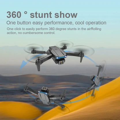 2025 E99 Pro Drone Quadcopter Remote Control Handle Four Axis Aircraft HD 6K Photography UAV Altitude Fixation Helicopter Toys