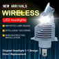EURS H4 LED headlights 16000LM 80W 6000K 4300K 9003 bulbs for automotive and motorcycle headlights 12V 24V