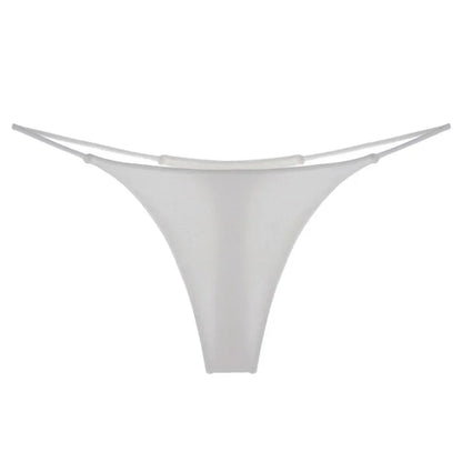 Women's Panties Sexy T-back G-strings Thongs Low Rise Lingerie Underwear Comfortable High Cut Ladies Briefs Tanga
