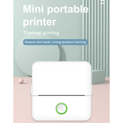 X6 Mini Pocket Sticker Printer Bluetooth Wireless Connection Portable Sticker Maker for Learning, Note, Journal, DIY, Work