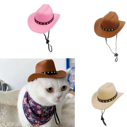 Outdoor Adjustable Pet Dog Hat Summer Pet Accessories Dogs Cat Caps Dogs Cats Headwear Dog Cat