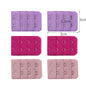 6pcs Back Bra Extender Strap Extension 2 Hooks Extenders For Women Bra Accessories Lengthened Buckle Bra Hook Botton Intimates