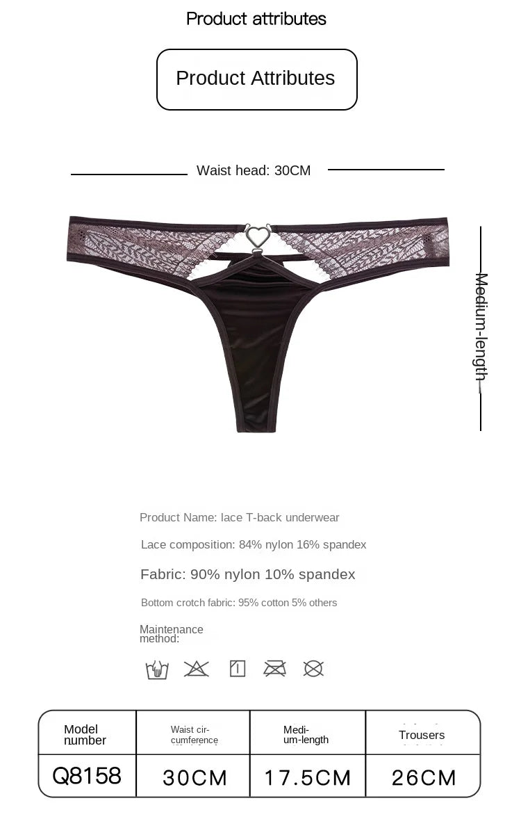 European Thong  Women's Underwear Panty Low Waist Seamless Underpants Comfort G-String Sexy Lace Panties Female Sexy Lingerie