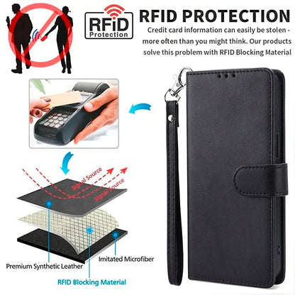 PU Leather Wallet Case For OnePlus 3 3T 5 5T 6 6T 7 7T 8 8T 9 9T 9R 9RT 10 10R 10T 11R 11 12 12R Pro Flip Cover Protective Bags