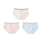 SUJIIN 3Pcs/Lot Women's Cotton Underwear Seamless Mid-waist Panties for Women Invisible Breathable Comfortable Briefs Lady XN001