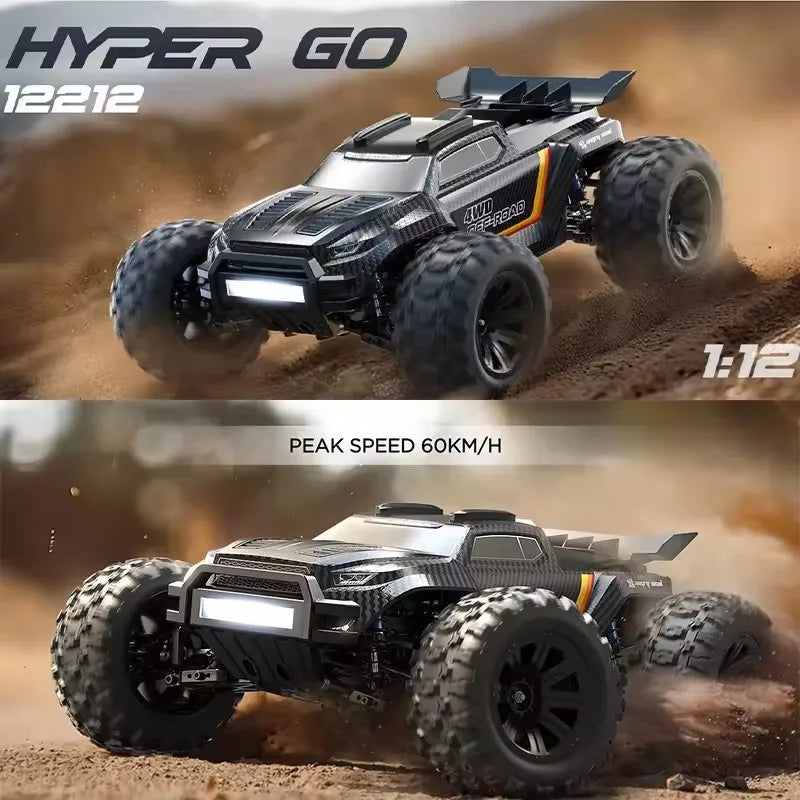 New Mjx 12212 Brushless 58km/H 1/12 Four-Wheel Drive High-Speed Remote Control Toy Car Racing Off-Road Vehicle Model Rc Car Toy
