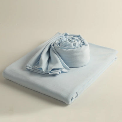 Baby Beanbag Covering Layer Backdrop Newborn Stretch Knit Wrap Blanket Set Photography Props
