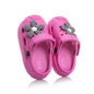 Chaussons de jardin pour enfants, jolies sandales à fleurs, sandales d'été pour garçons et filles, légères, tendance, antidérapantes, pour la plage