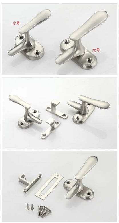1pc Stainless Steel Door Window Latch Indoor Door Security Lock Bathroom Barn Door Bolt Home Improvement Hardware Fittings