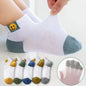 5 Pairs/Lot Kids Soft Cotton Socks Korean Love Heart Flower Print Baby Girl Socks Autumn Winter Warm Children Middle Tube Socks