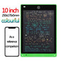 Tablette d'écriture LCD 10/12 pouces, planche à dessin pour enfants, graffiti, bloc-notes, jouets, écriture manuscrite, tableau noir, planche à dessin magique, jouet pour enfants, cadeau