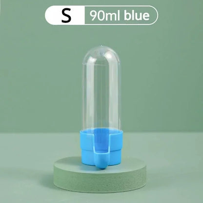 Pet Bird Water Feeder Parrot Water Dispenser Bird Cage Suspended Automatic Water Dispenser Bird Feeder