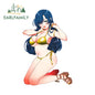 EARLFAMILY 13cm x 11.7cm NSFW Cat Ears Loli Car Sticker Anime Waifu Soprts Clothes Windows Decal Creative Vinyl Motorcycle Decor