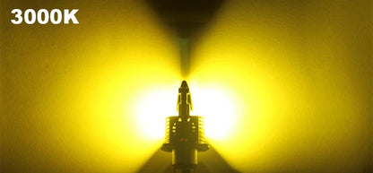 EURS H4 LED headlights 16000LM 80W 6000K 4300K 9003 bulbs for automotive and motorcycle headlights 12V 24V