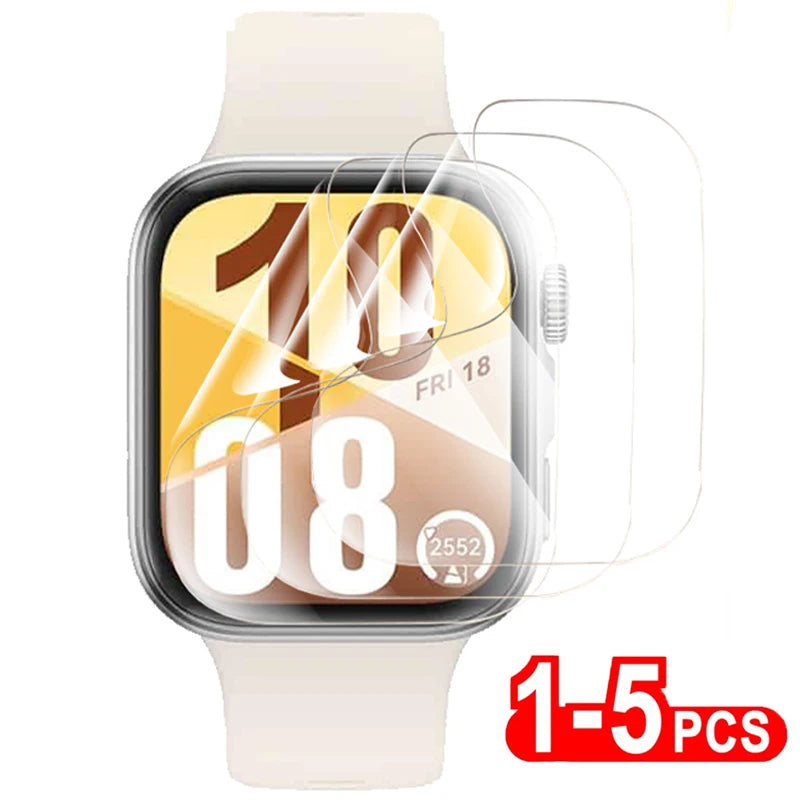 Hydrogel Protective Film For Huawei Watch Fit 4 4Pro 3 Soft Clear Screen Protector for Huawei Fit4 Fit4Pro Fit3 Cover Not Glass