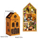 Kit de bricolage pour mini-poupées, maison de poupée, jouets de chambre, décoration de chambre à coucher avec meubles, artisanat en bois, puzzle 3D, anniversaire de fille