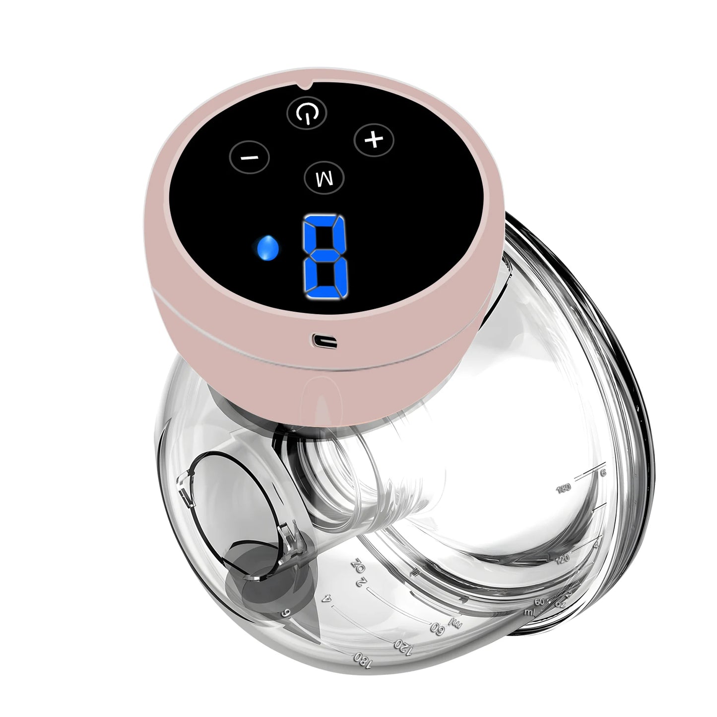 Wearable Breast Pump Hands Free Electric Portable Wearable Breast Pumps Slient BPA-free Breastfeeding Milk Collector