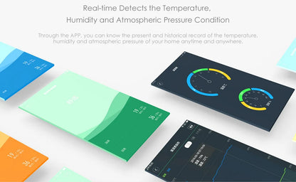 Aqara Temperature Sensor Smart Air Pressure Humidity Environment Sensor Zigbee Smart Remote Control For XiaoMi Mi Home Homekit