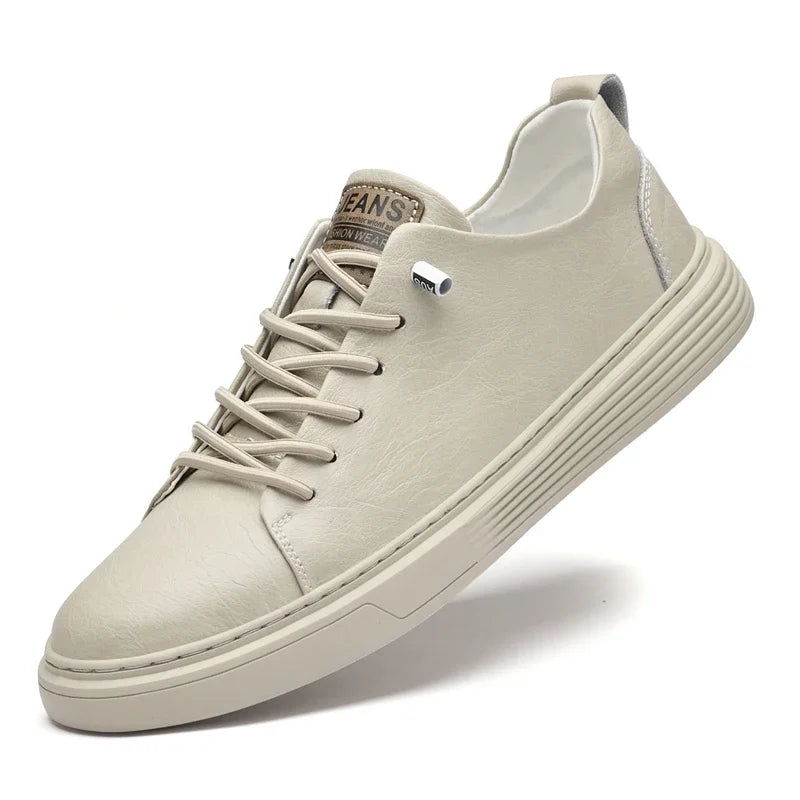 2024 New Genuine Leather Men's Casual Shoes Luxury Brand Outdoor Sneakers Tennis Masculino High Quality Sport Shoes for Men