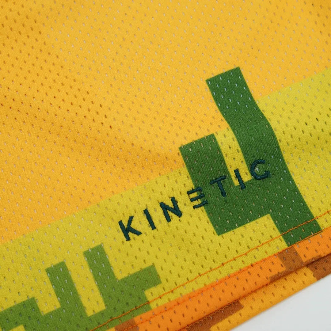 2024Summer New Digital Printing American Sports Casual Shorts Mesh Breathable and Loose Men's Short Shorts