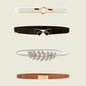 4-Piece Combination Women's Belt And Waist Chain With Dress