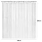Foldable Magnetic Shower Curtain Waterproof Bath Curtain with 12/14 Hooks Modern Curtain Privacy Bathroom Divider for Bathroom