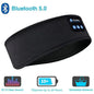 Masque de musique sans fil Bluetooth, bandeau de sport, casque anti-bruit, pour conversation, course, yoga, musique, casque de sommeil sans fil