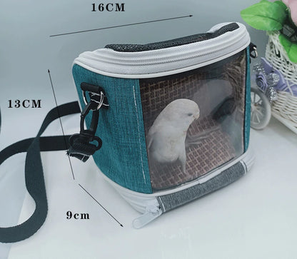 Multi Sized Pet Outdoor Bag Portable and Detachable Parrot Phoenix Hamster Flying Kangaroo Guinea Pig Birdcage Pet Bag